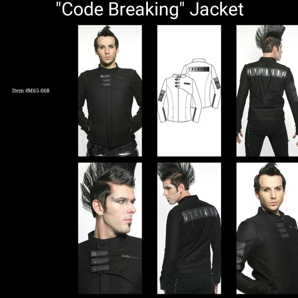 Cybertronic Ragdoll Mens Jacket Lip Service -Looking to Purchase, NOT selling.